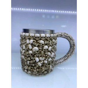 USLUCAN ALIŞVERİŞ Kuru Kafa Mezar Çelik Kupa Kod 220057