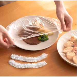 USLUCAN ALIŞVERİŞ Lastikli Tencere Ve Tabak Bonesi 100 Adet (22cm)