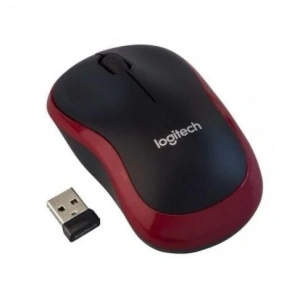USLUCAN ALIŞVERİŞ LOGITECH M185 KABLOSUZ USB MOUSE KIRMIZI 910-002237