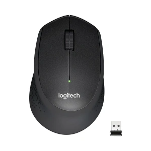 USLUCAN ALIŞVERİŞ LOGITECH M330 KABLOSUZ SESSİZ USB OPTİK MOUSE SİYAH 910-004909