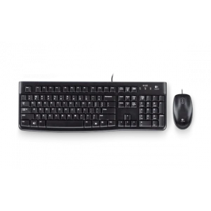 USLUCAN ALIŞVERİŞ LOGITECH MK120 TR Q USB KABLOLU KLAVYE VE MOUSE SET SİYAH 920-002560