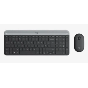 USLUCAN ALIŞVERİŞ LOGITECH MK470 Q TR İNCE KABLOSUZ KLAVYE MOUSE SET SİYAH 920-009435