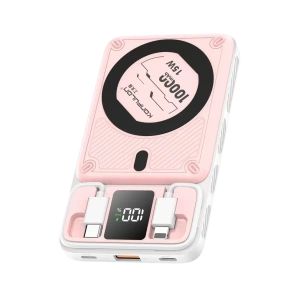 USLUCAN ALIŞVERİŞ M25W 10.000 mAh 20W PD Magsafe Powerbank - Pembe