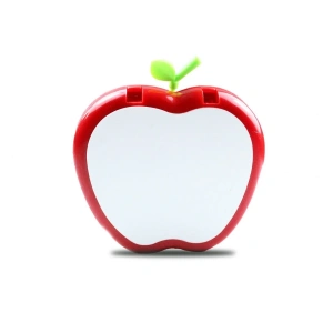 USLUCAN ALIŞVERİŞ Manikür - Pedikür Seti Elma Şeklinde 4 Parça Aynalı