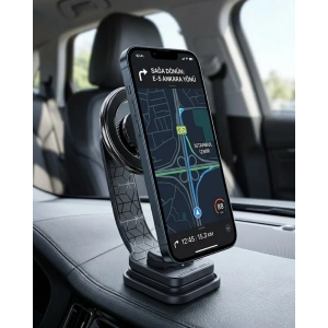 USLUCAN ALIŞVERİŞ Manyetik Araç Telefon Standı Katlanabilir Telefon Tutucu