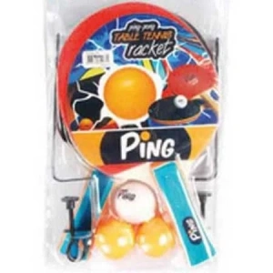 USLUCAN ALIŞVERİŞ Masa Tenisi Raket Seti Fileli