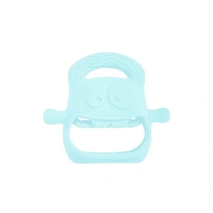 USLUCAN ALIŞVERİŞ Mavi Bebek Silikon Diş Kaşıyıcı