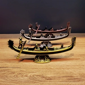 USLUCAN ALIŞVERİŞ Metal Dekoratif Venedik Kayık