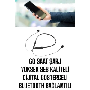 USLUCAN ALIŞVERİŞ Mikrofonlu Kablolu Bluetooth Kulaklık Yeni Nesil Yüksek Ses Kaliteli