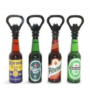 USLUCAN ALIŞVERİŞ Mini İçecek Şişesi Tasarımlı Magnetli Şişe Açacağı - Model 1