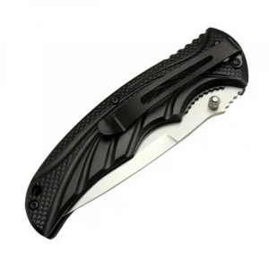 USLUCAN ALIŞVERİŞ Mtech Handsome 451 Gri Kamp Çakı 21cm - Yarı Otomatik, Kemerlikli