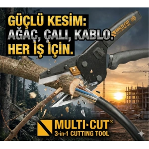 USLUCAN ALIŞVERİŞ Multi Cutter Kalın Ve Sert Malzeme Kesme Aleti