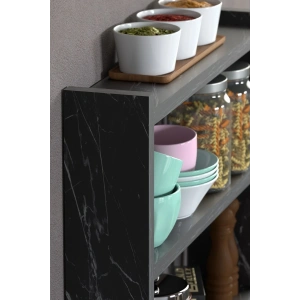 USLUCAN ALIŞVERİŞ Mutfak Rafı Tezgah Üstü Organizer Bendir