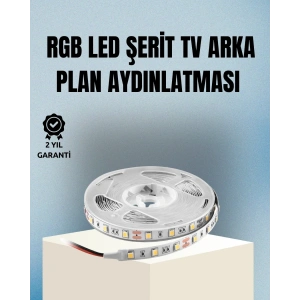 USLUCAN ALIŞVERİŞ Müzikle Senkronize LED Şerit TV Aydınlatma