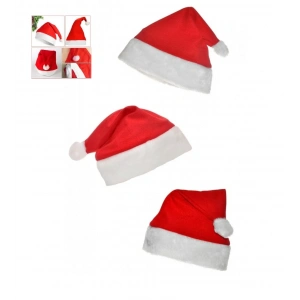 USLUCAN ALIŞVERİŞ Noel Baba Şapkası 3 Adet Set