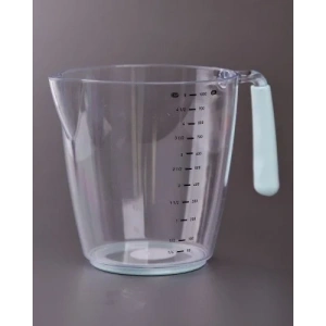 USLUCAN ALIŞVERİŞ Ölçü ve Hamur Kabı 1000 ML - Silikon Sap