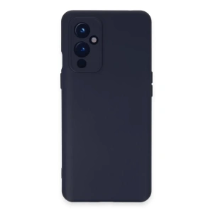 USLUCAN ALIŞVERİŞ One Plus 9 Kılıf Nano içi Kadife Silikon - Lacivert