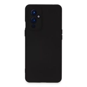 USLUCAN ALIŞVERİŞ One Plus 9 Kılıf Nano içi Kadife Silikon - Siyah