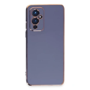 USLUCAN ALIŞVERİŞ One Plus 9 Kılıf Volet Silikon - Mavi
