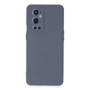 USLUCAN ALIŞVERİŞ One Plus 9 Pro Kılıf Nano içi Kadife Silikon - Gri