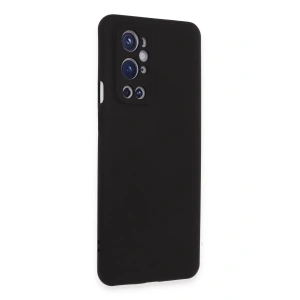 USLUCAN ALIŞVERİŞ One Plus 9 Pro Kılıf Nano içi Kadife Silikon - Siyah