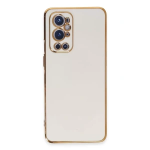 USLUCAN ALIŞVERİŞ One Plus 9 Pro Kılıf Volet Silikon - Beyaz