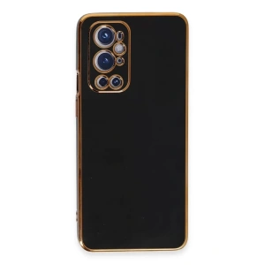 USLUCAN ALIŞVERİŞ One Plus 9 Pro Kılıf Volet Silikon - Siyah