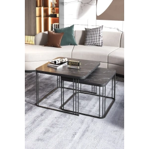 USLUCAN ALIŞVERİŞ Orta Sehpa İkili Alize Bendir