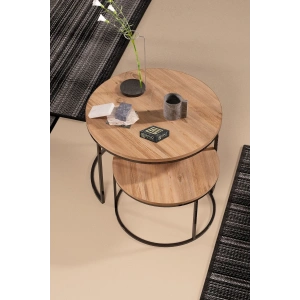 USLUCAN ALIŞVERİŞ Orta Sehpa Ikili Lüx Specıal Ceviz