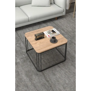 USLUCAN ALIŞVERİŞ Orta Sehpa Tekli Alize Ceviz