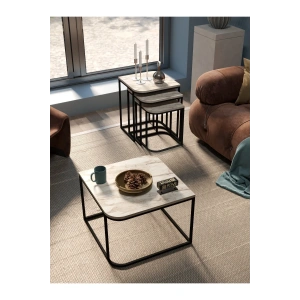 USLUCAN ALIŞVERİŞ Orta Sehpa Ve Zigon Sehpa Damla Efes