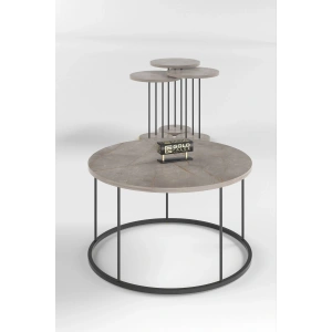 USLUCAN ALIŞVERİŞ ORTA SEHPA VE ZİGON SEHPA TERRA SET GORDİON