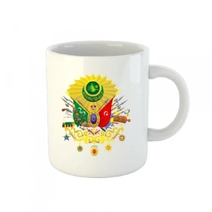 USLUCAN ALIŞVERİŞ Osmanlı Armalı Kupa Bardak