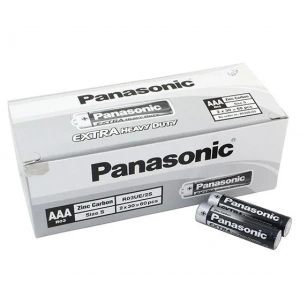 USLUCAN ALIŞVERİŞ Panasonic Manganez İnce Kalem AAA Pil 60Lı Paket
