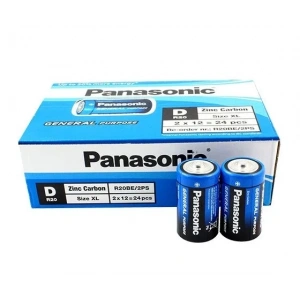 USLUCAN ALIŞVERİŞ Panosonic Büyük Boy D Pil 24 lü Paket