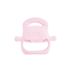 USLUCAN ALIŞVERİŞ Pembe Bebek Silikon Diş Kaşıyıcı