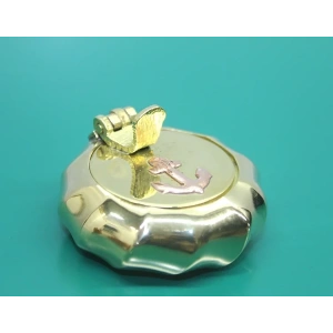 USLUCAN ALIŞVERİŞ Pirinç Çapalı Kapaklı Küllük 5 Cm