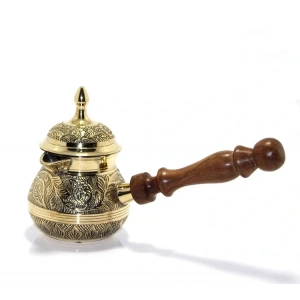 USLUCAN ALIŞVERİŞ Pirinç Cezve 5.25 inç