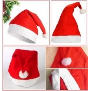 USLUCAN ALIŞVERİŞ Polar Noel Baba Şapkası