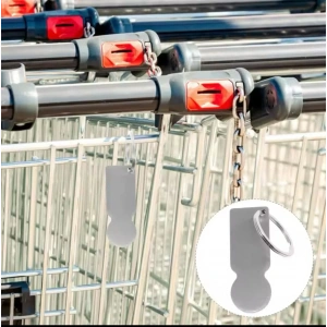 USLUCAN ALIŞVERİŞ Pratik Alışveriş Arabası Anahtarlığı