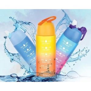 USLUCAN ALIŞVERİŞ Quick Motivasyonel Matara 500 ml - 16,9 oz