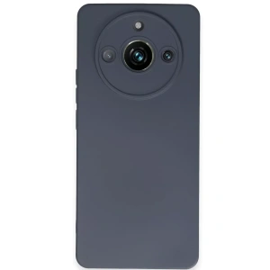 USLUCAN ALIŞVERİŞ Realme 11 Pro Kılıf Nano içi Kadife Silikon - Gri