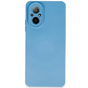 USLUCAN ALIŞVERİŞ Realme 12 Lite Kılıf Nano içi Kadife Silikon - Mavi