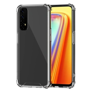 USLUCAN ALIŞVERİŞ Realme 7 Kılıf Olex Tpu Silikon - Şeffaf