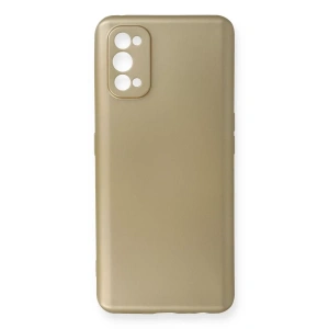 USLUCAN ALIŞVERİŞ Realme 7 Pro Kılıf First Silikon - Gold