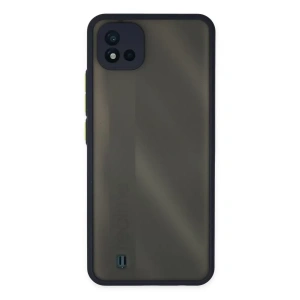 USLUCAN ALIŞVERİŞ Realme C11 2021 Kılıf Montreal Silikon Kapak - Lacivert
