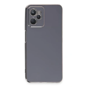 USLUCAN ALIŞVERİŞ Realme C35 Kılıf Volet Silikon - Mavi