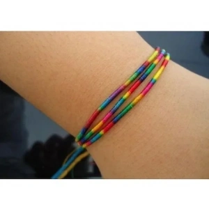 USLUCAN ALIŞVERİŞ Renkli Şans Bileklikleri ( 6 Adet )
