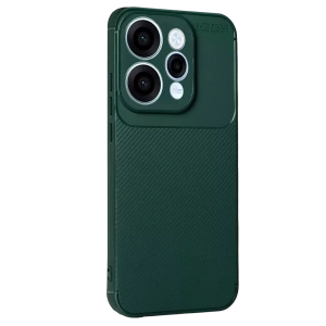 USLUCAN ALIŞVERİŞ Reno 15 Auto Focus Karbon Kapak - Koyu Yeşil