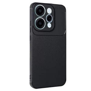 USLUCAN ALIŞVERİŞ Reno 15 Auto Focus Karbon Kapak - Siyah